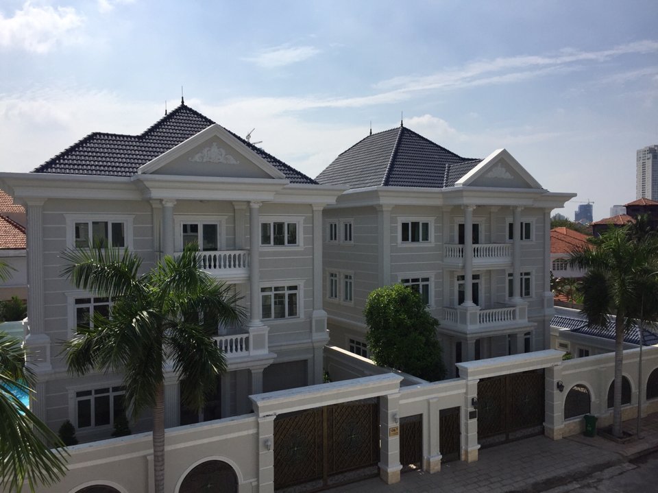 Thi Công Phào Chỉ Nhựa Biệt Thự Hải Vương Quận 2